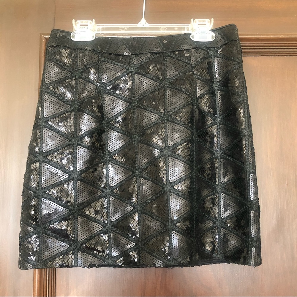 Piperlime Collection Triangle Sequin Mini Skirt - image 1